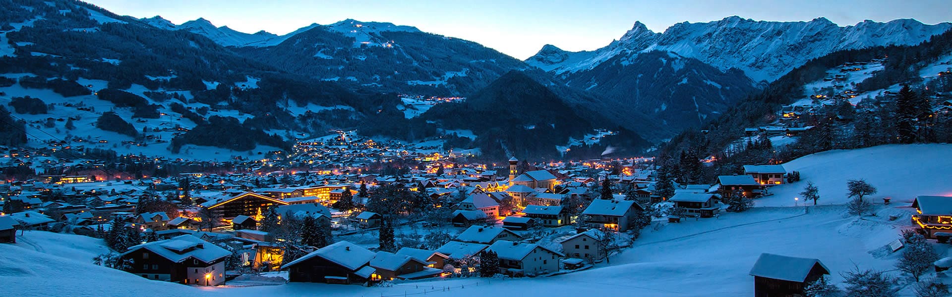 Afdaling & dalstation Hochjochbahn Schruns