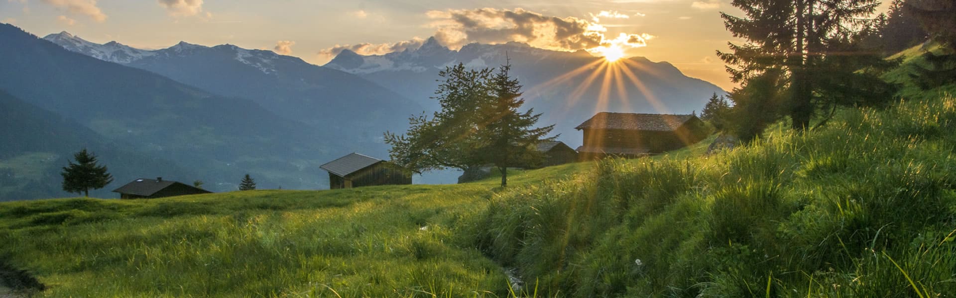 Breathtaking mountain scenery